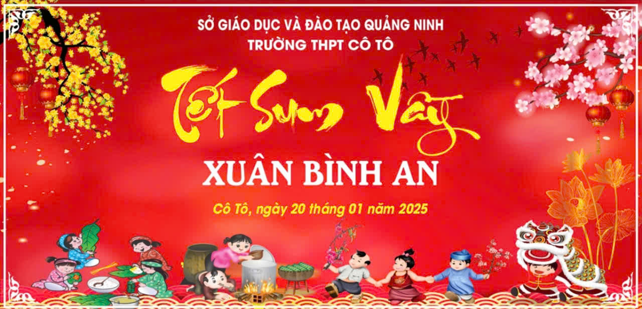 TRƯỜNG THPT CÔ TÔ TỔ CHỨC CHƯƠNG TRÌNH TẾT SUM VẦY – XUÂN BÌNH AN, TRAO QUÀ TẶNG “TẾT YÊU THƯƠNG” NĂM 2025