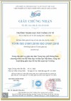 CHỨNG NHẬN ISO CỦA TRƯỜNG THPT CÔ TÔ